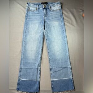 Liverpool Light Blue Crop Straight Leg Jeans size 4/27